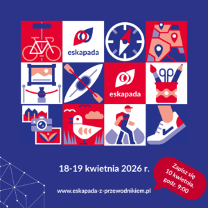 Muzeum Ziemi Chełmińskiej w Chełmnie wraz z Kołem Przewodników PTTK i Urzędem Miasta Chełmna serdecznie zapraszają na kolejną edycję "Eskapad poznaj region z przewodnikiem". 18 i 19 kwietnia 2026 r. (sobota - niedziela)  zapraszamy do bezpłatnego zwiedzania Muzeum Ziemi Chełmińskiej i 18 kwietnia 2026r.  (sobota) o godz. 11.00 - Spacerek po Chełmnie - Chełmno - miastem zabytków i zakochanych®.  Międzynarodowy Dzień Ochrony Zabytków.  Na trasie zwiedzania m.in.: „Chełmno – Stare Miasto – wzorcowe średniowieczne miasto 26. Pomnikiem Historii": układ urbanistyczny i Prawo Chełmińskie, ratusz, kościół farny, Akademia Chełmińska, klasztor (z zewnątrz), mury obronne, „zakochani Krystyna i Kasper” - szlakiem miłości z czasów św. Walentego, M. Kopernika i prof. dr. L. Rydygiera. Dla chętnych bezpłatne zwiedzanie Muzeum Ziemi Chełmińskiej. Przewodnik Elżbieta Pawelec Zapisy od 10 kwietnia na stronie: https://www.eskapada-z-przewodnikiem.pl/   - godz. 14.00 - bezpłatne zwiedzanie ekspozycji Muzeum Ziemi Chełmińskiej z przewodnikiem. Przewodnik Anna Grzeszna - Kozikowska