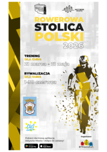 🚴‍🚴‍Rowerowa Stolica Polski 2026 – zaczynamy naszą przygodę🚴‍🚴‍