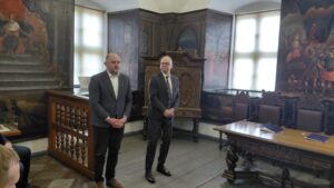 Uroczyste podpisanie umowy na realizację projektu „Regionalny Klaster Usług Społecznych i Zdrowotnych w Chełmnie – etap I”