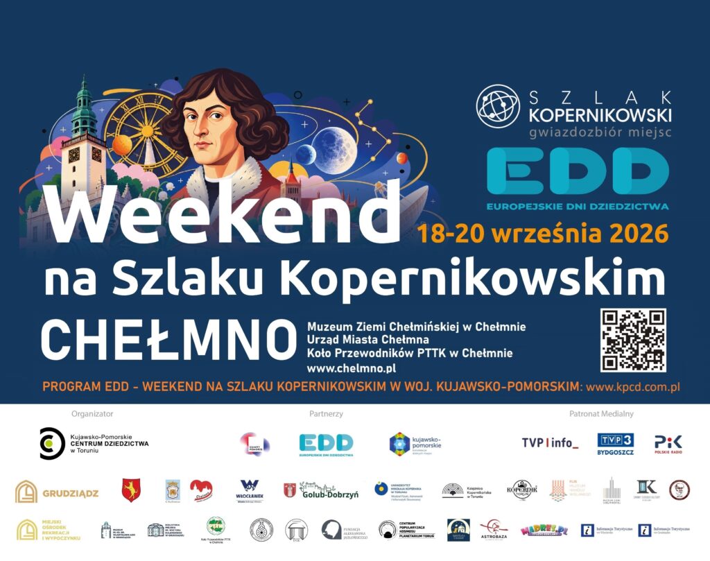 Weekend na Szlaku Kopernikowskim - Chełmno, 18 - 20 września 2026 roku